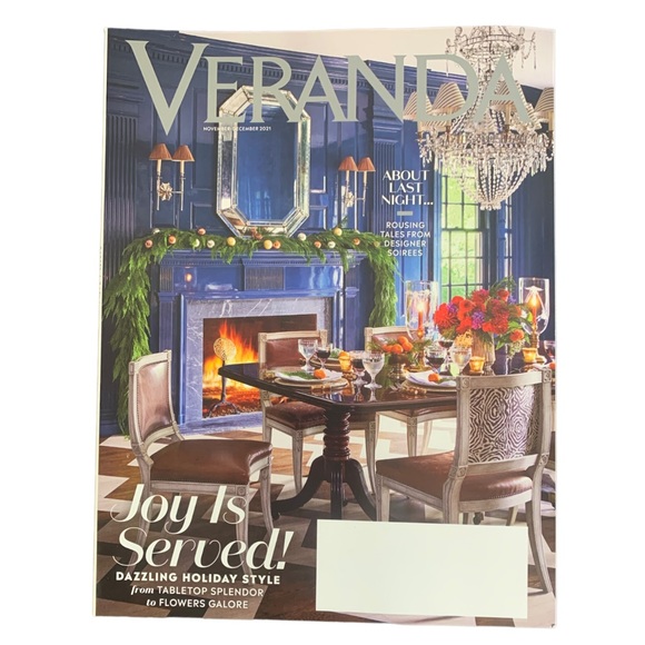 Veranda Magazine November December 2021 Joy Is Served Dazzling Holiday Style - Picture 1 of 4